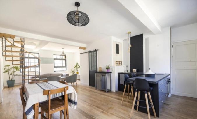 Loft Frontiere Montagne Et Plage Уррюнь Экстерьер фото