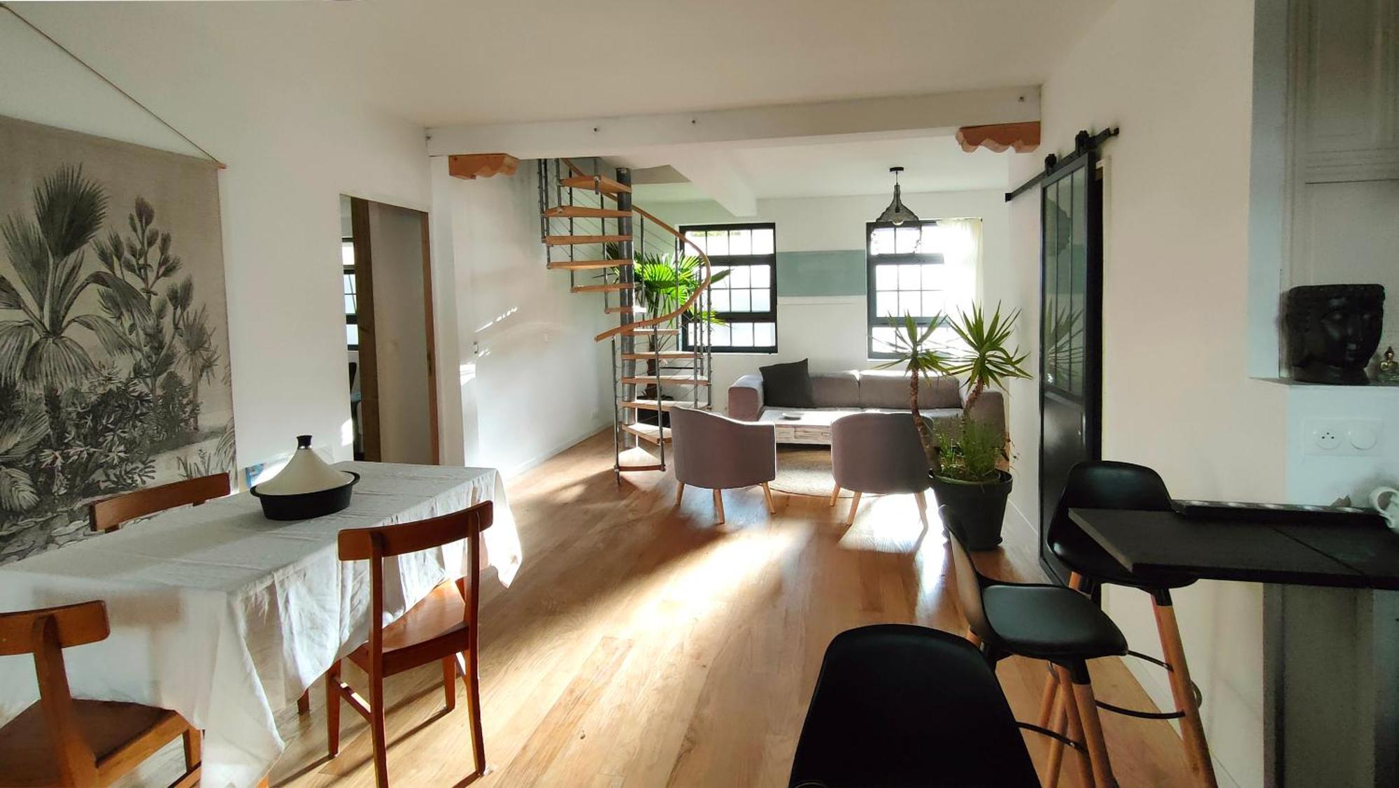 Loft Frontiere Montagne Et Plage Уррюнь Экстерьер фото